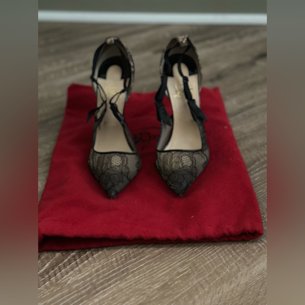 Lace Christian Louboutins